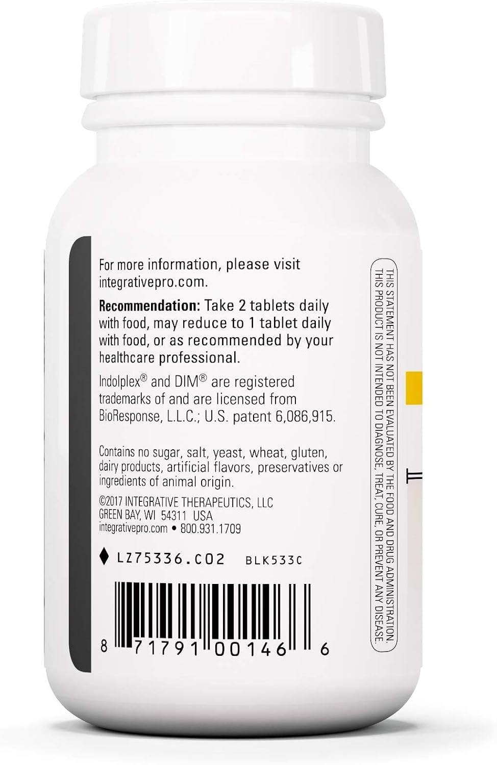 Integrative Therapeutics Flush-Free Niacin - 60 Capsules - görsel 3