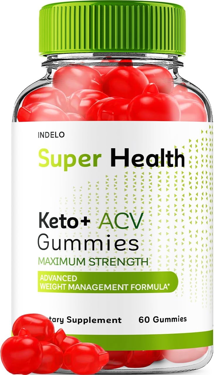 Super Health Keto ACV Gummies Maximum Strength (60 Gummies) - görsel 1