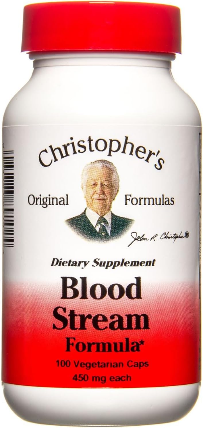 DR. CHRISTOPHER'S Formulae Blood Stream Formula, 100 Caps - görsel 1