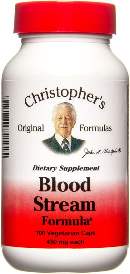 DR. CHRISTOPHER'S Formulae Blood Stream Formula, 100 Caps