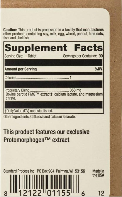 Standard Process Parotid PMG 90 Tablets