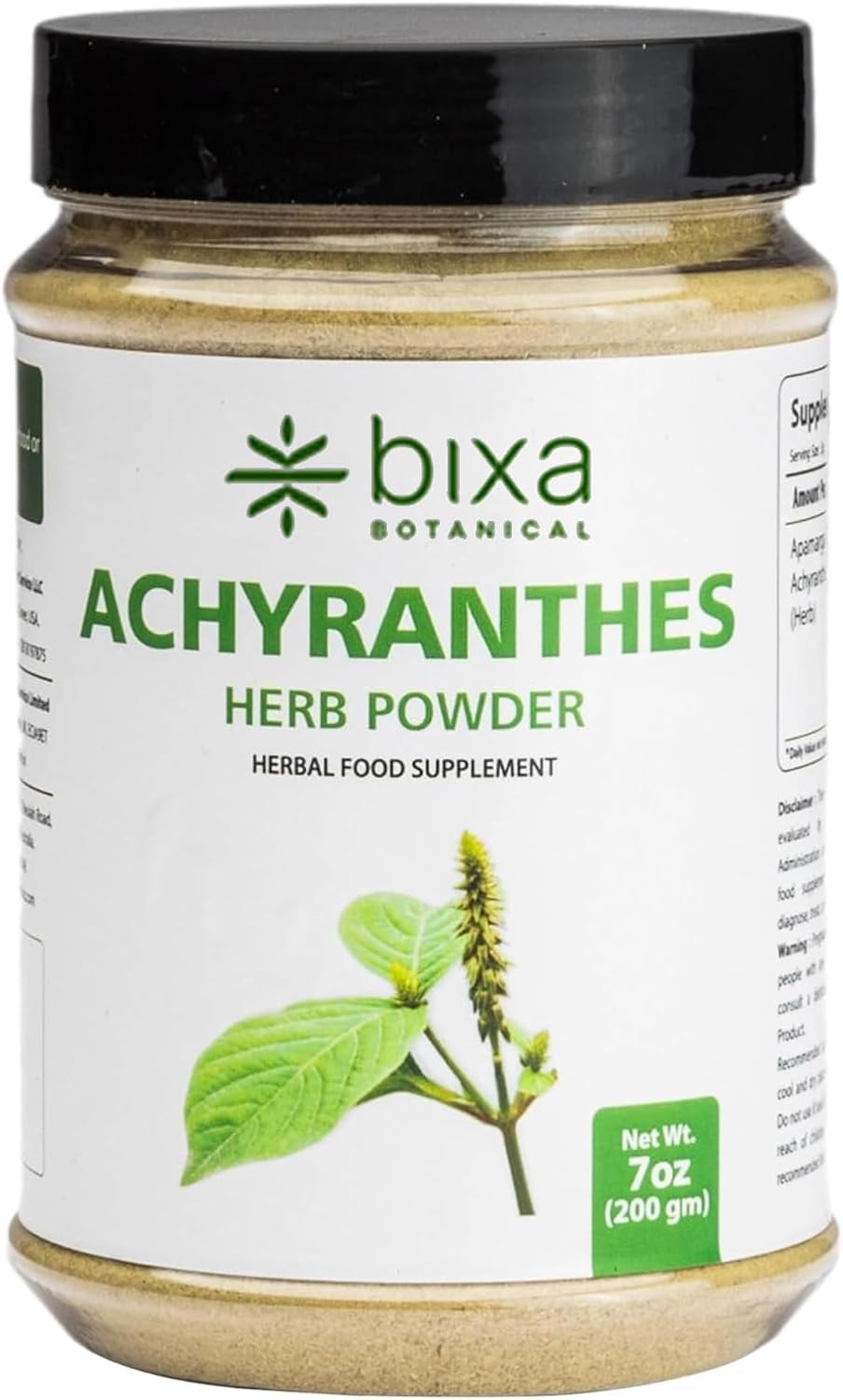 bixa BOTANICAL Achyranthes Aspera Powder – Ayurvedic Apamarga Supplement, 200 g (7 oz) - görsel 1