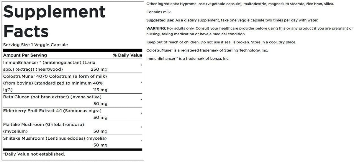 Swanson COND Immune Essentials 60 Vegetarian Capsules - görsel 2