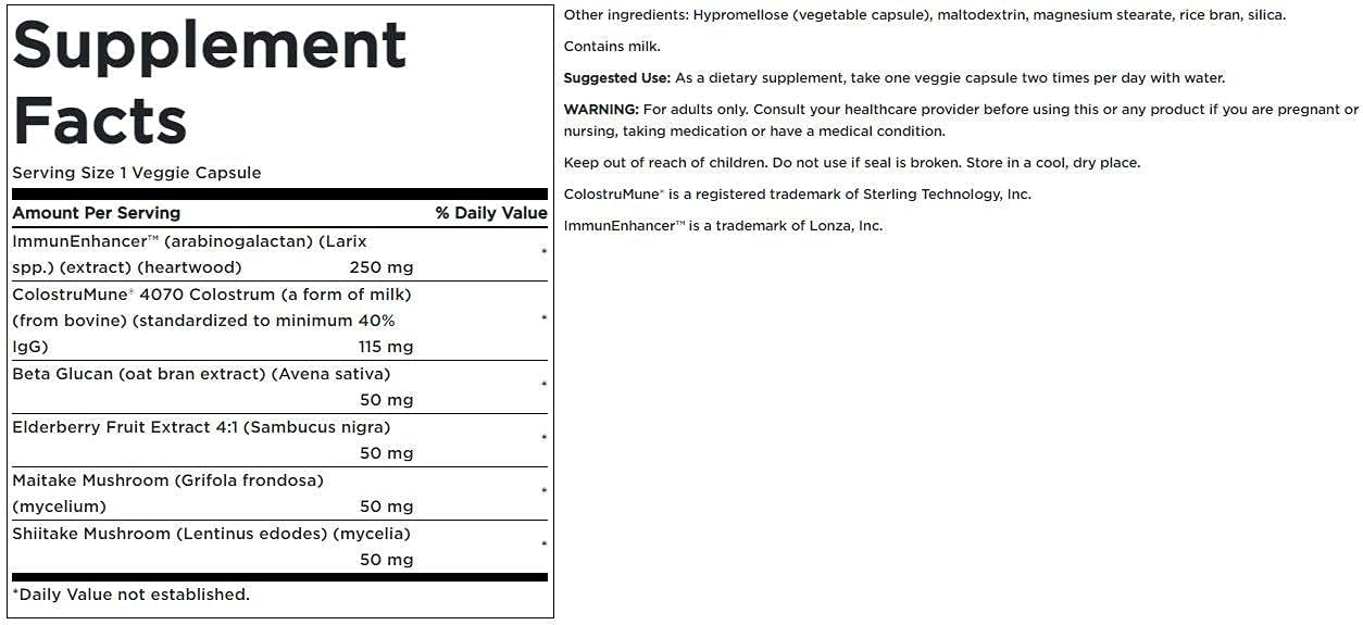 Swanson COND Immune Essentials 60 Vegetarian Capsules - görsel 2