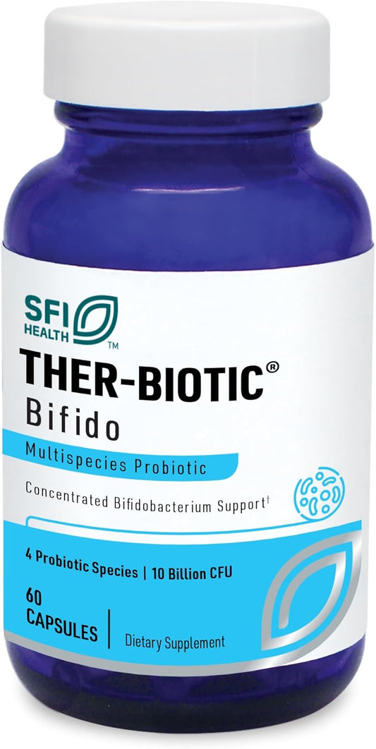 Klaire Labs SFI Health Ther-Biotic Factor 4 – Bifidobacterium Probiotic Blend (60 Caps)
