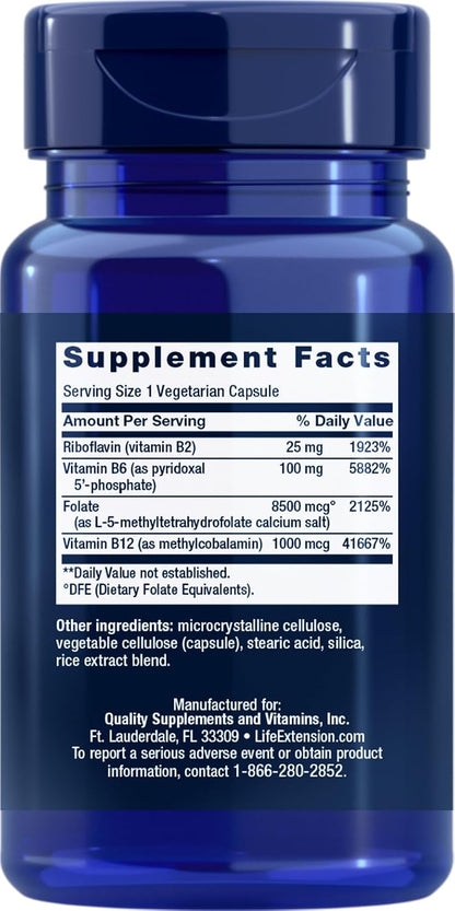 Life Extension Homocysteine Resist, 60 Vegetarian Capsules (Pack of 2)