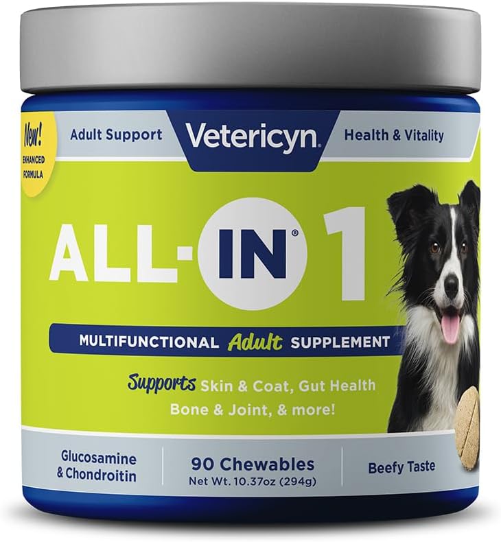 Vetericyn All-in-1 Multifunctional Dog Supplement, 90 Count - görsel 1
