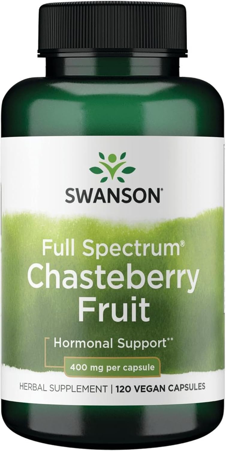 Swanson Chasteberry Fruit - Women's Health & Hormonal Balance Supplement - görsel 1