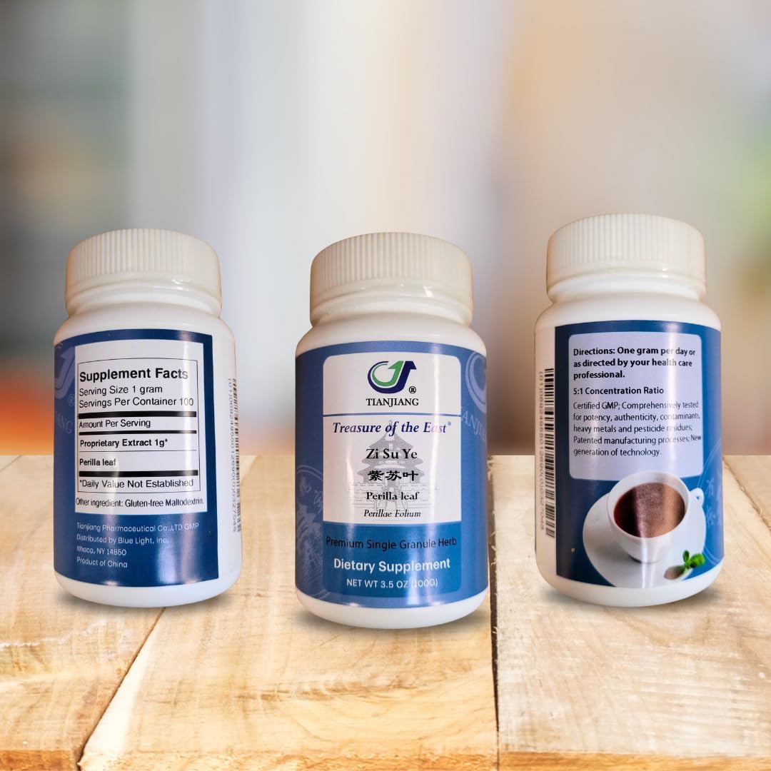 Treasure of the East Perilla Leaf (Zi Su Ye) - 5:1 Concentrated Herbal Extract Granules, 100g - görsel 1