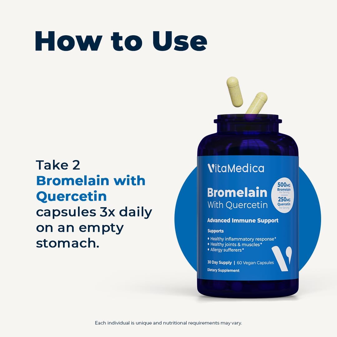 Clinical-Grade Post Surgery Recovery Support Supplement Programme – Physician-Designed Formula with Vitamins, Minerals, Antioxidants, Bromelain & Quercetin - görsel 9