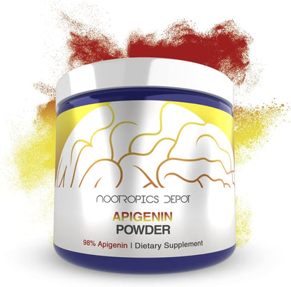 Apigenin Powder | 10 Grammes | 50 Servings | >98% Purity | Nootropics Depot