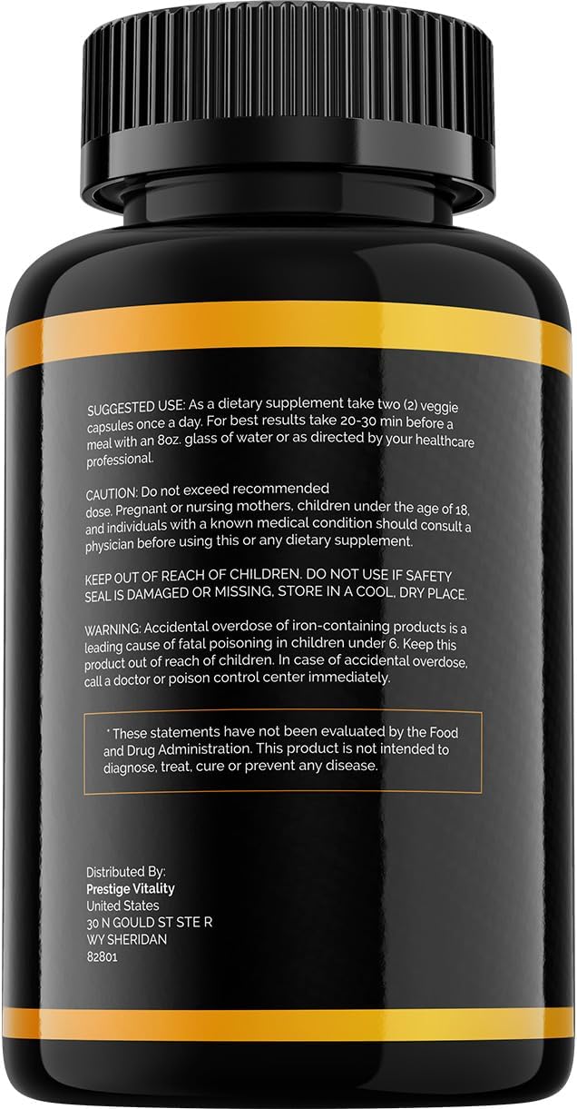 Vigour Force for Men Capsules – Advanced Formula (5 Pack, 300 Capsules) - görsel 3