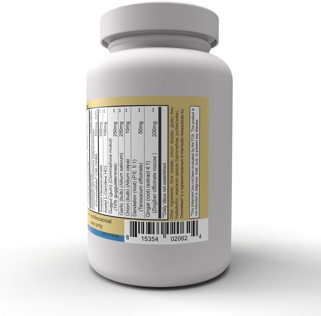 Priority One Vitamins Gugu-Lipo – 120 Vegetarian Capsules – Natural Cholesterol & Triglyceride Support - görsel 4