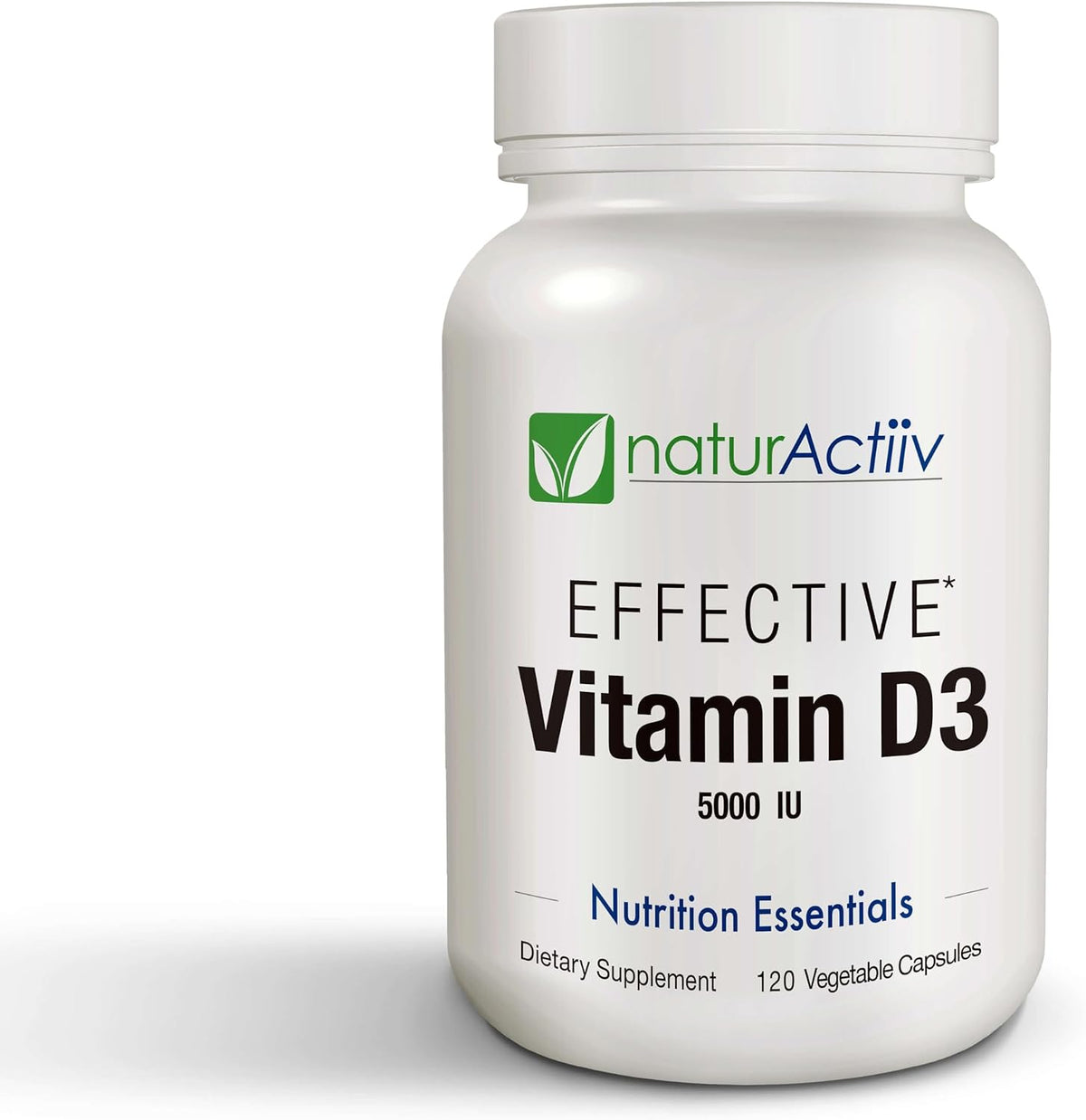 Organic Vitamin D3 125 mcg (5,000 IU) Pro Strength Micro-Capsules - Supports Bone, Muscle, and Immune Health - Easy Swallow, Fast Absorption - naturActiiv - görsel 1
