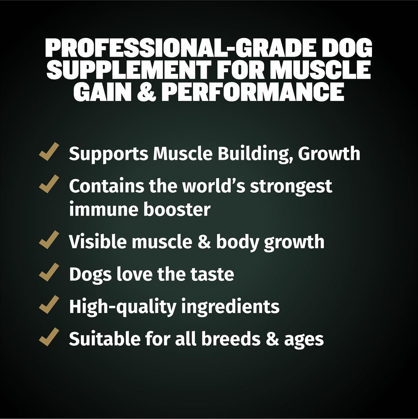 Bully Max 11-in-1 Dog Muscle Builder Power Chews - görsel 4