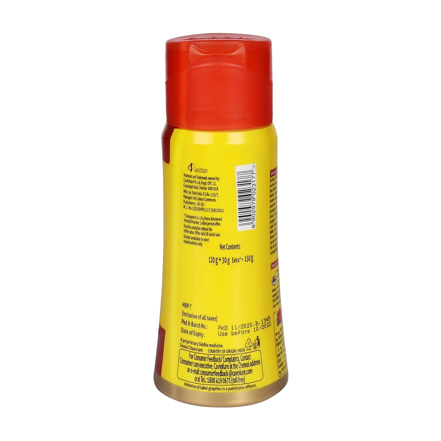 Meera Advanced Herbal Hair Wash Powder (150g) - görsel 3