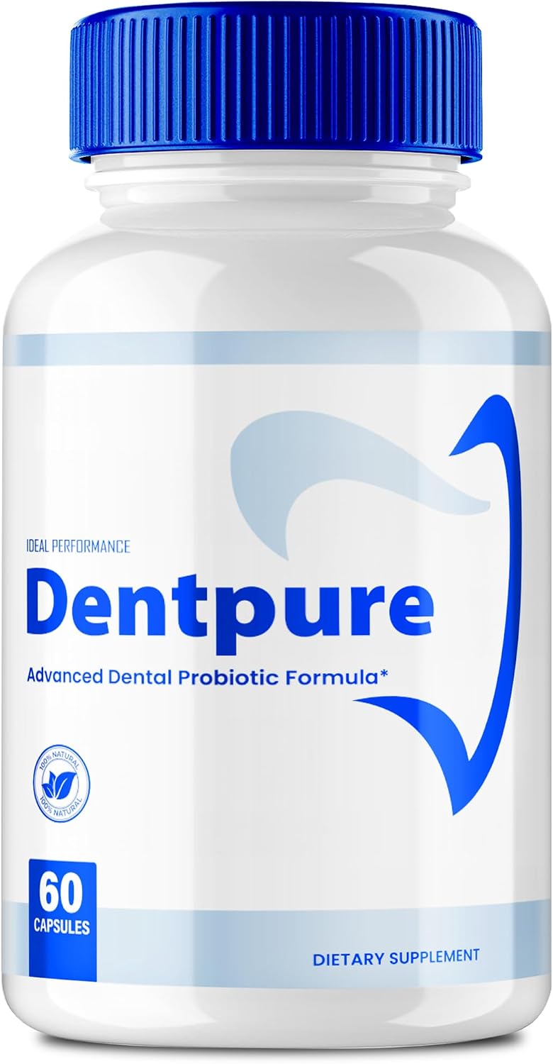 Dentpure Oral Probiotics for Teeth and Gums Capsules - Maximum Strength, All Natural Probiotics for Fresh Breath Dental Wellness (60 Capsules) - görsel 1