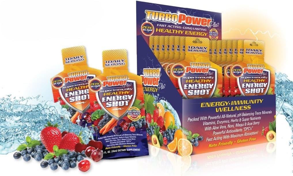 Liquid Vitamin Turbo Power Plus – 47 Vitamins, Enzymes, Vitamin D3, A, C, and Zinc for Men, Women, Teens, and Children - görsel 6