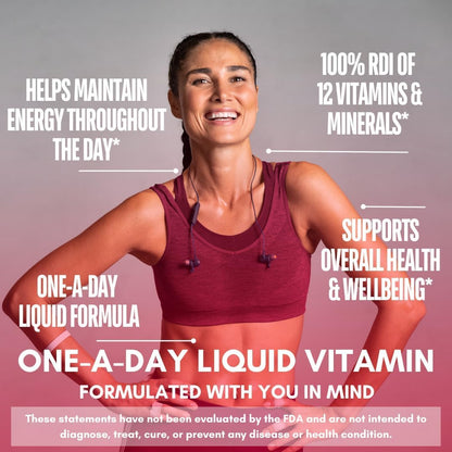 Tropical Oasis Adult Liquid Multivitamin – 125 Total Nutrients (473 ml)