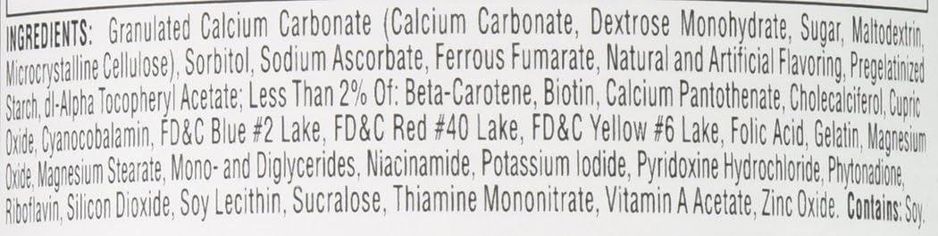 Flintstones Complete Chewable Children's Multivitamin with Iron, 300 Tablets (Pack of 2) - görsel 9