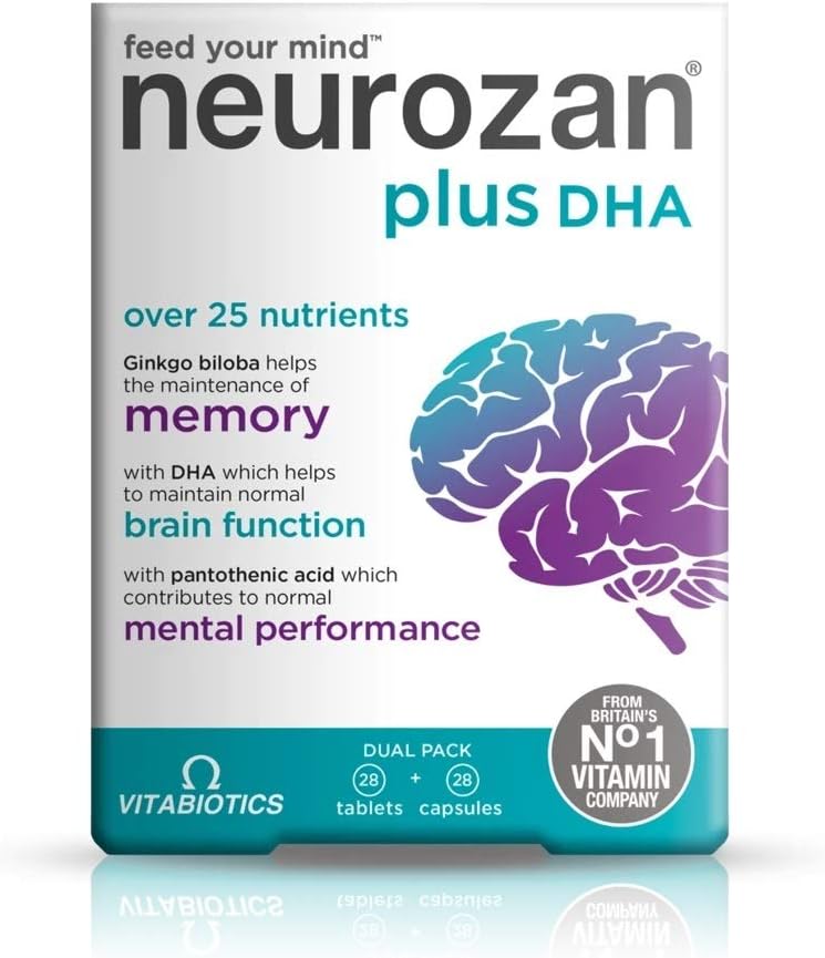 Neurozan Vitabiotics Plus — Brain Health Formula (56 Softgels) - görsel 1