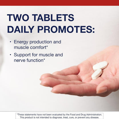 Metagenics Fibroplex - Magnesium, Malic Acid & B Vitamins for Neuromuscular, Bone, Heart & Stress Support - Chelated Minerals - 120 Tablets