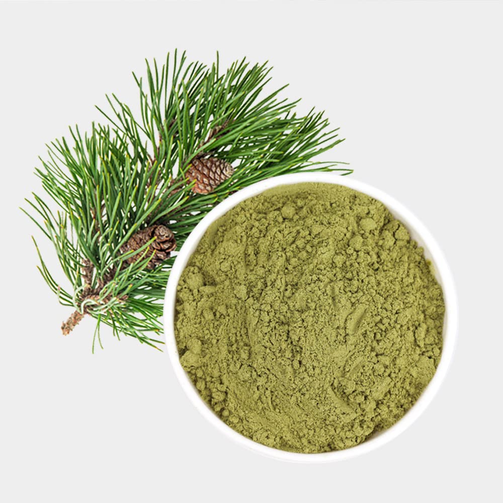 ONDAMGO Natural Pine Needles Tea Powder - 100% Pine Leaf Powder (200g) - görsel 6