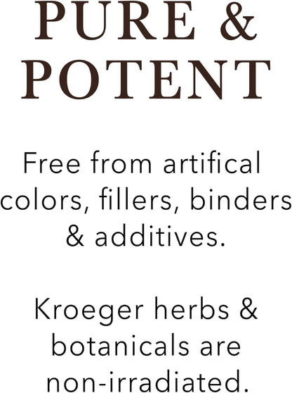 Kroeger Herb Clove Capsules - Natural Antioxidant Supplement, Vegan, Non-GM, 100 Capsules