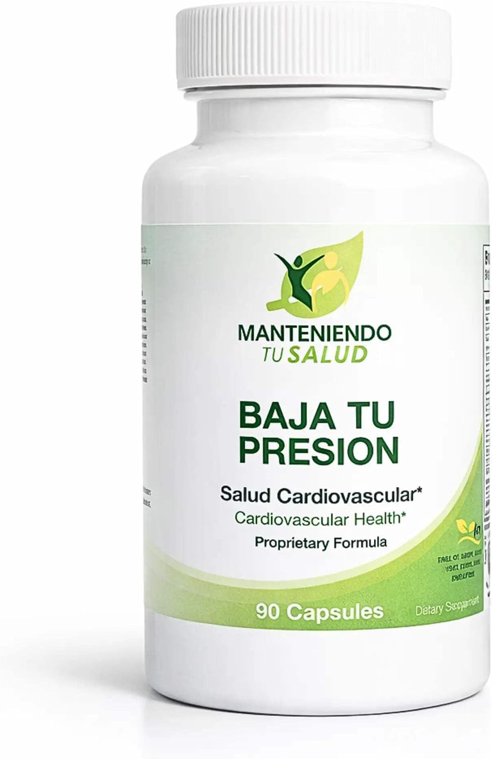 Baja Tu Presion Hawthorn Extract, Herbal Supplement, Garlic Extract, 90 Capsules - görsel 1