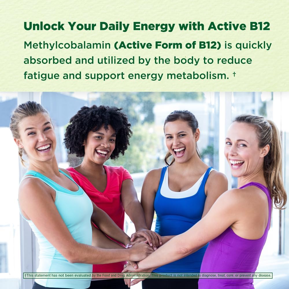 Methyl B12 1000mcg (120 Caps) – High Absorption Methylcobalamin for Sustained Energy, Nerve & Heart Health* – Vegan Vitamin B12 by Innervis Nutrition - görsel 3