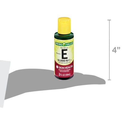 DDUYIE Vitamin E Oil, 12000 IU, 60 ml (Twin Pack)