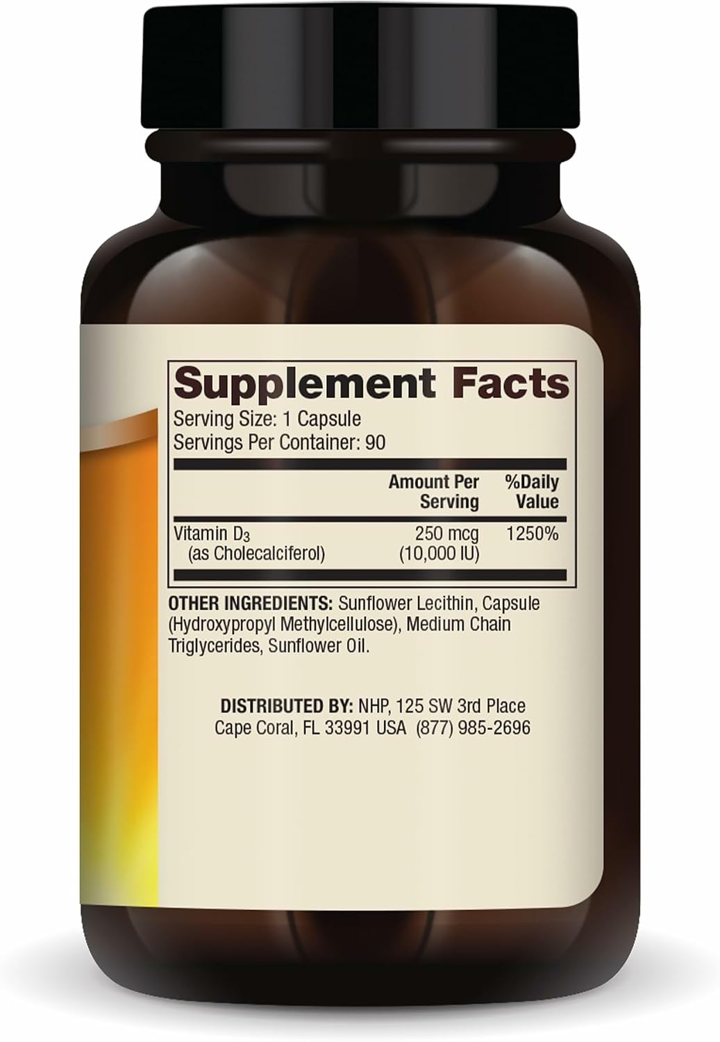 Dr. Mercola Liposomal Vitamin D3 - 10,000 IU - Contributes to Normal Immune Function & Bone Health - Non-GM, Soya-free & Gluten-free - 90 Capsules - görsel 2