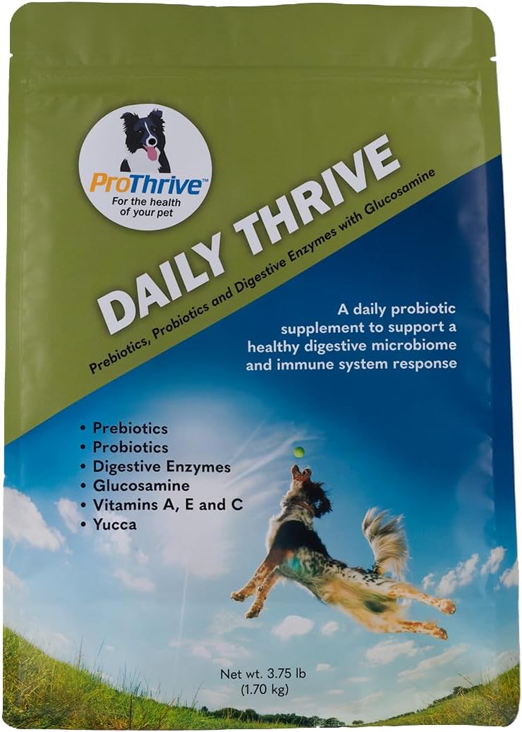 ProThrive Daily Dog Probiotics for Digestive Health & Joint Support, All Breed Probiotics for Dogs Supplement - 1.7 kg - görsel 1