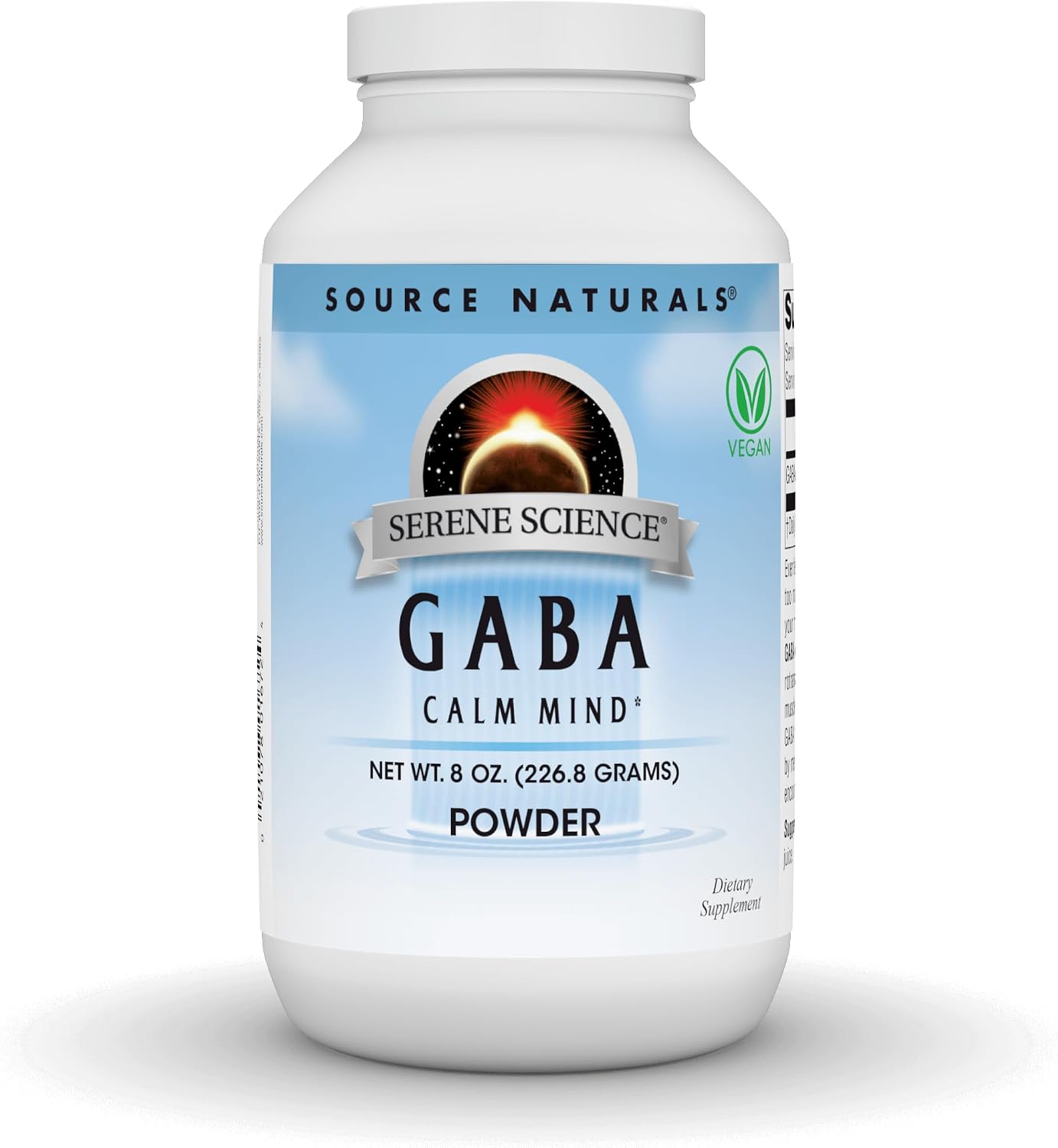 Source Naturals Serene Science GABA – Calm Support, Vegan Powder (113g) - görsel 8