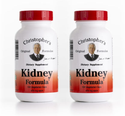 Christopher's Original Formulae Kidney Formula - Herbal Blend for Urinary System Support - Pack of 3