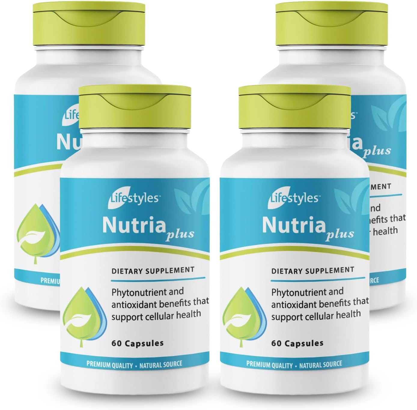 Lifestyles NutriaPlus Antioxidant Supplement - Herbal Immune Support & Multivitamin - 60 Capsules - görsel 8