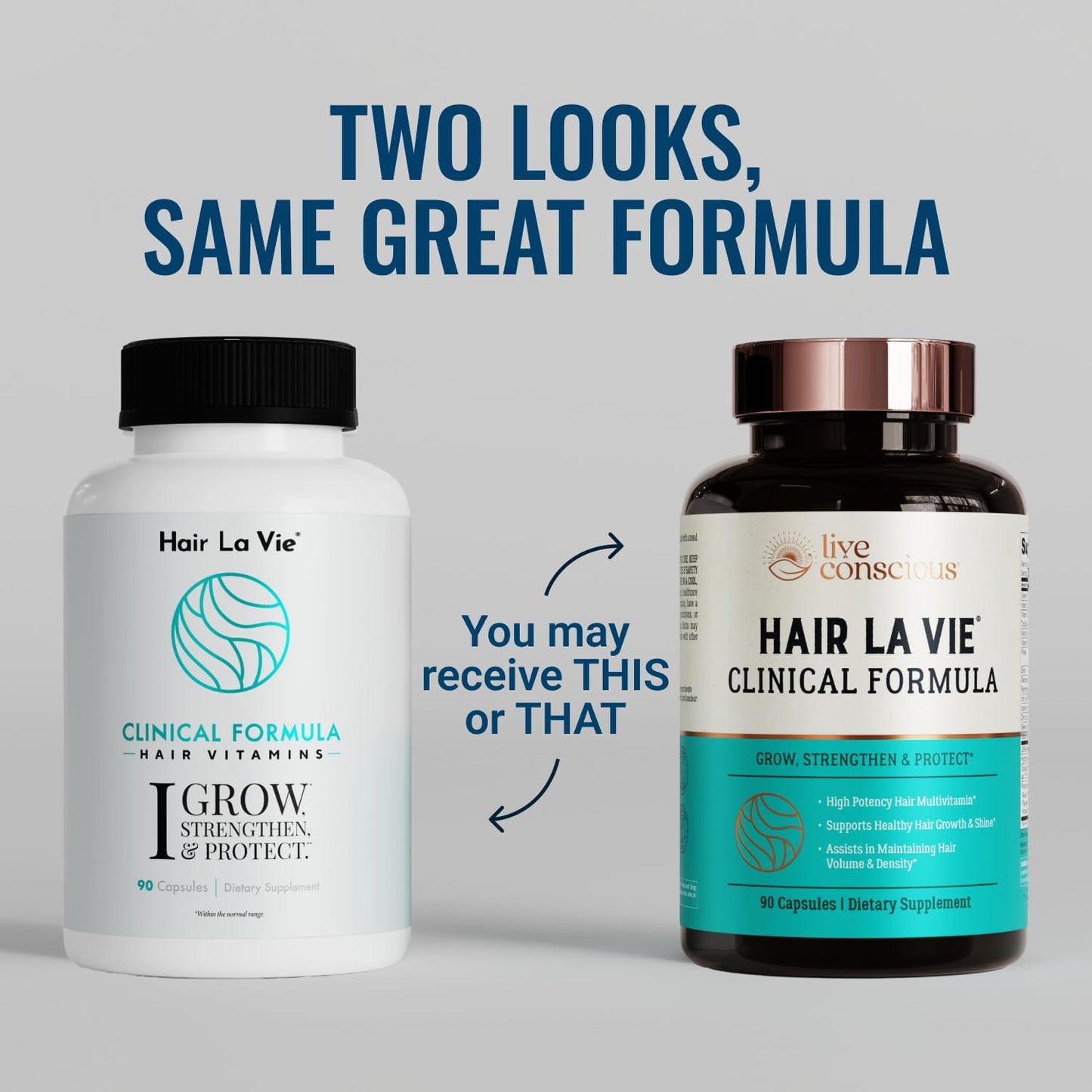 Hair La Vie Live Conscious Clinical Formula Hair Supplements with Biotin and Saw Palmetto - For Healthy Hair and General Wellbeing (Pack of 2) - görsel 7