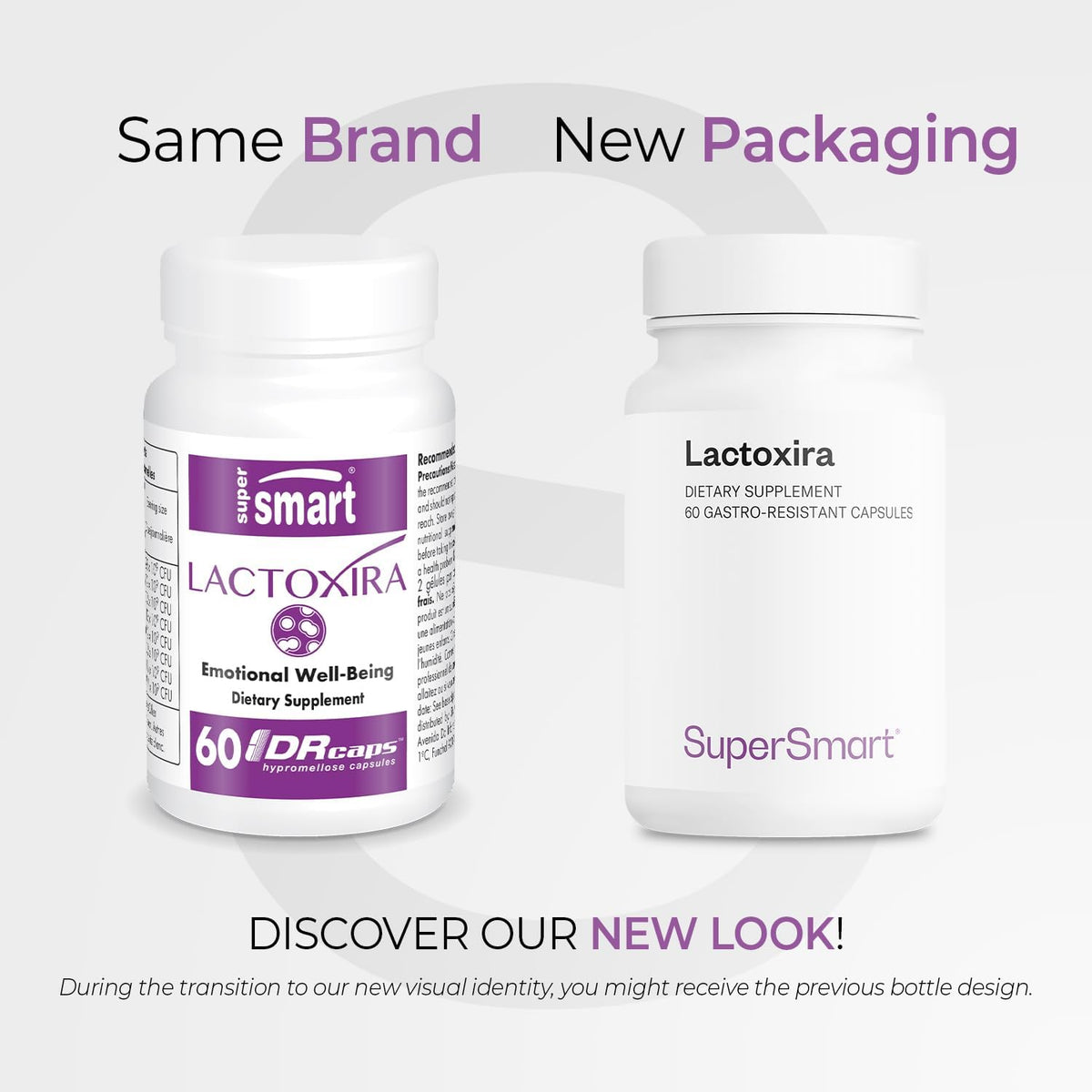 Supersmart Lactoxira - High-Potency 8-in-1 Probiotic Complex - Advanced Formula for Women & Men - 60 DR Capsules - görsel 2