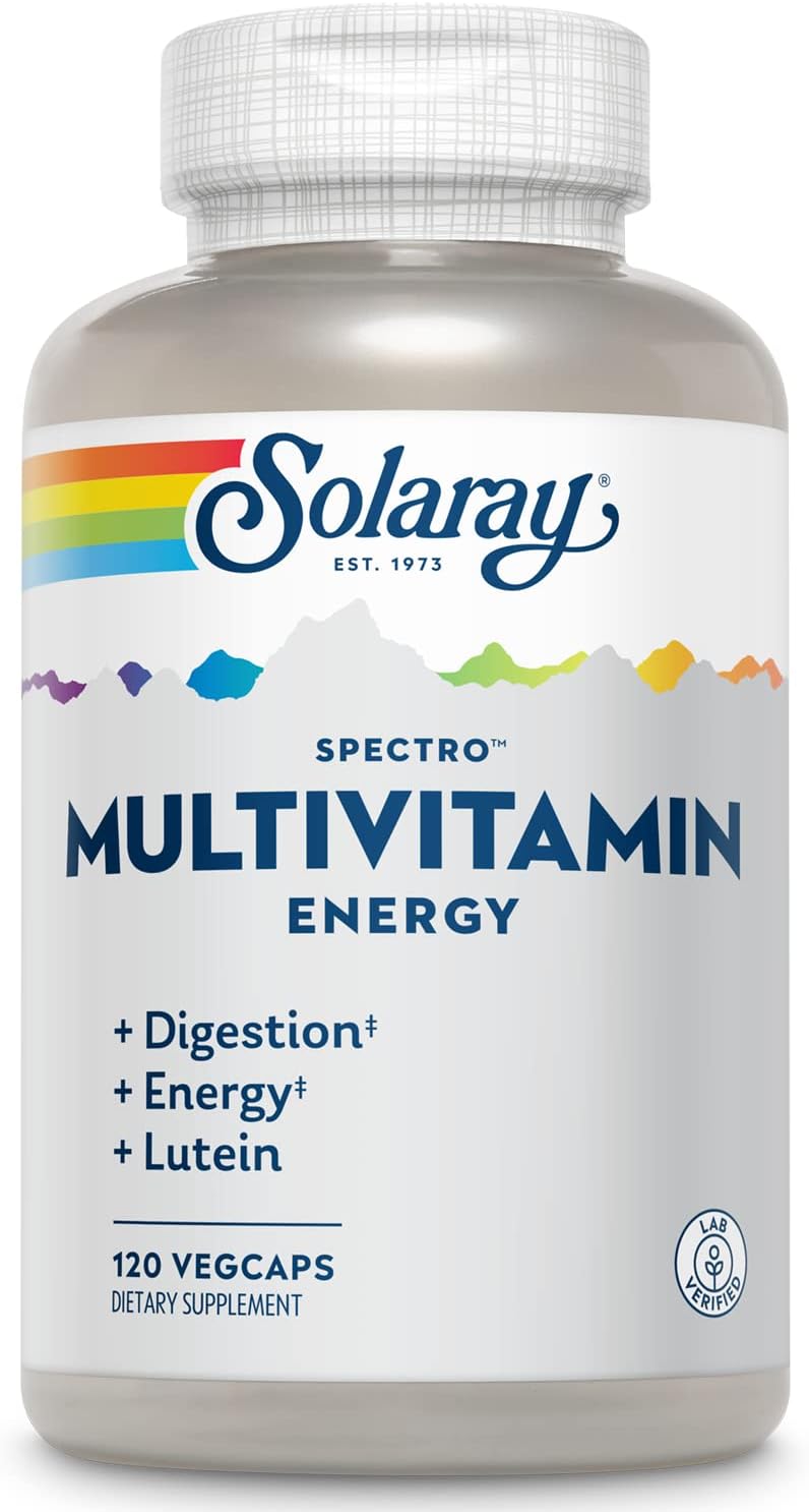 SOLARAY Spectro Energy Multivitamin - 120 Veg Capsules - görsel 1