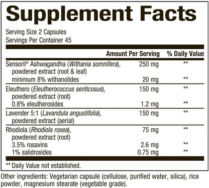 Bioclinic Naturals - Sereni-Pro 90 Vegetarian Capsules