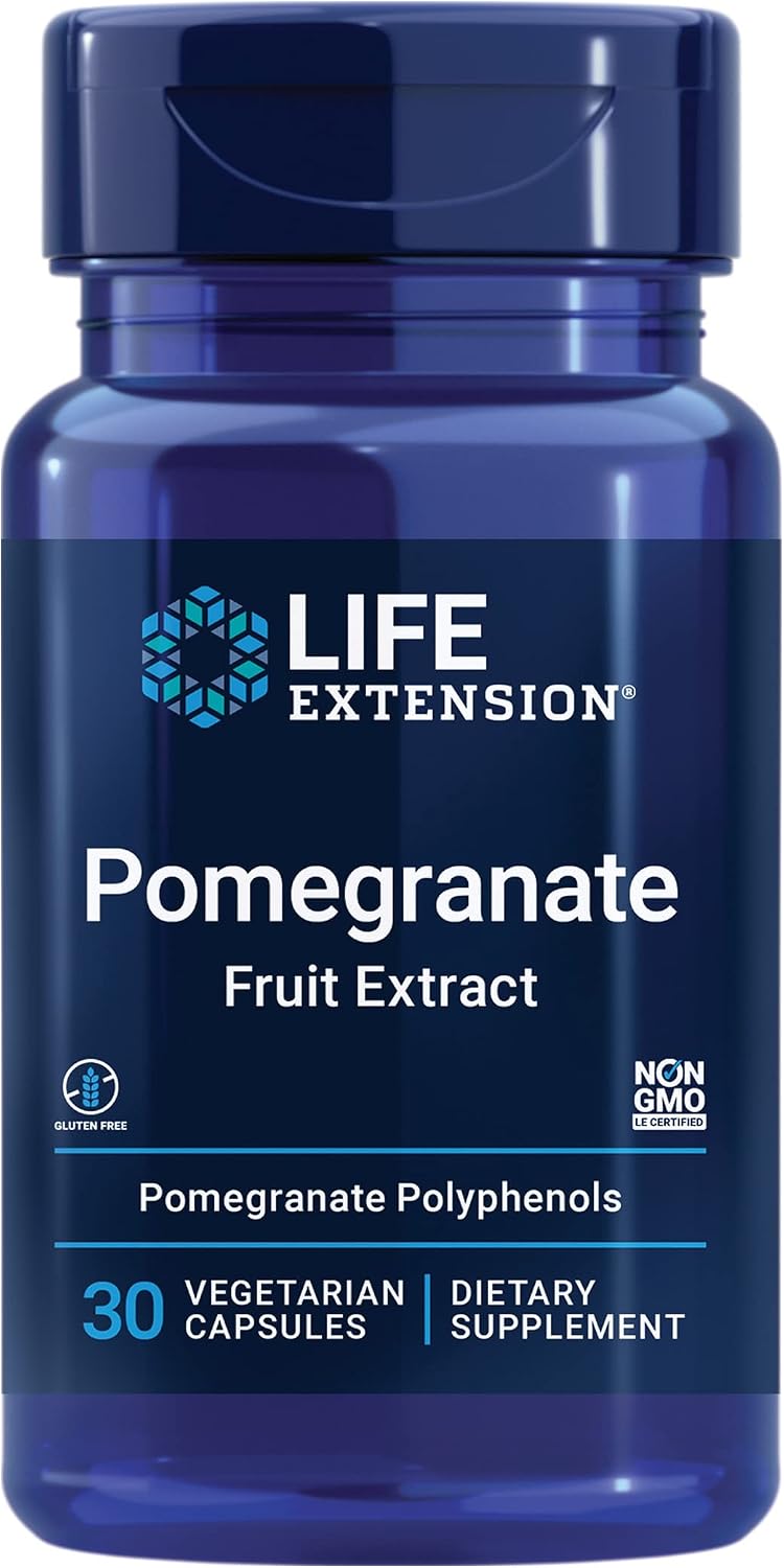 Life Extension Pomegranate Fruit Extract, 500 mg - görsel 1