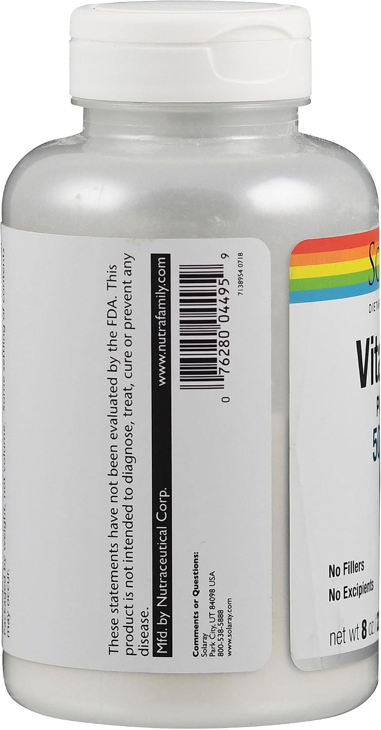 Solaray C Crystalline Powder, 5000mg, 227g - görsel 3