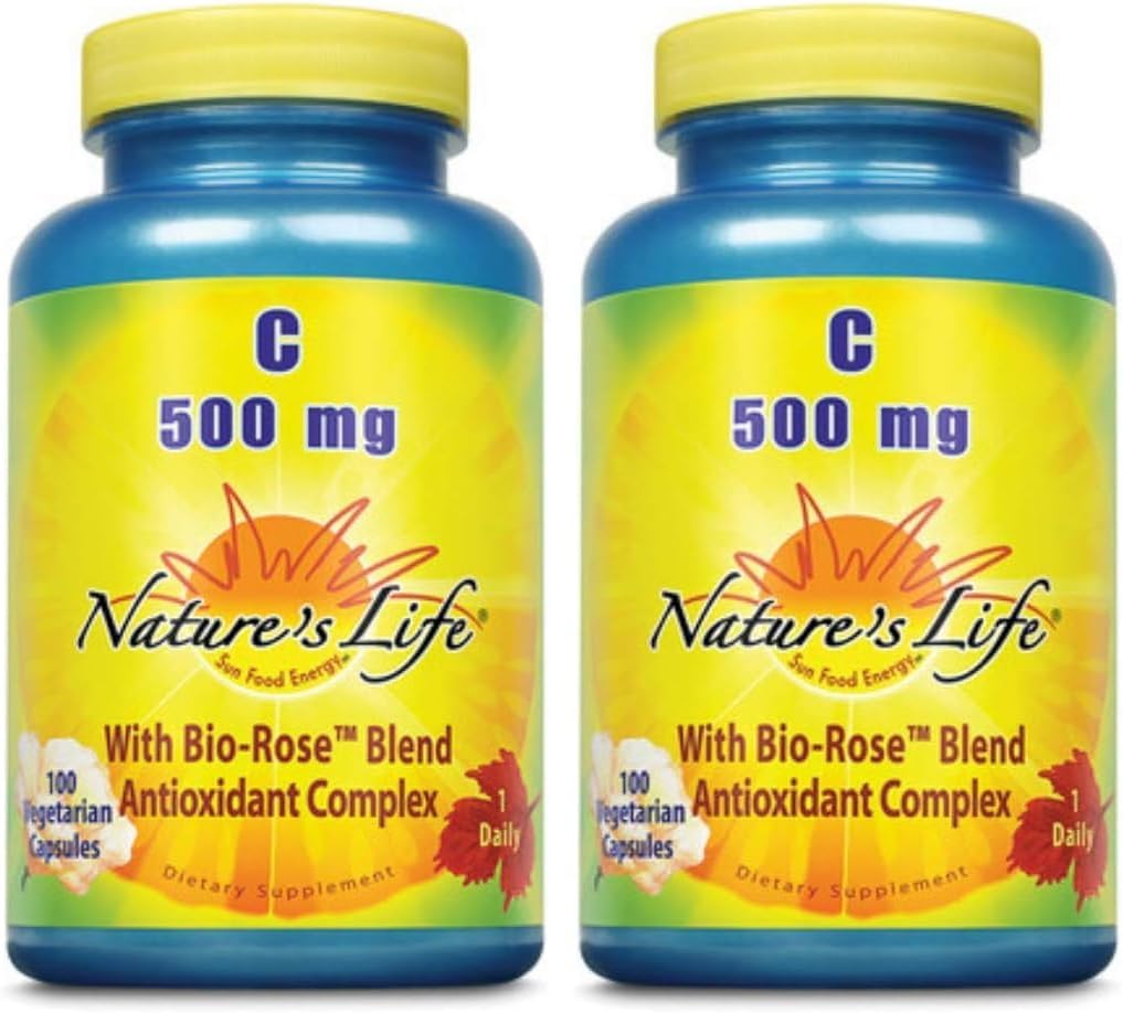 Nature's Life Vitamin C, 500 mg Capsules | 100 Capsules - görsel 2