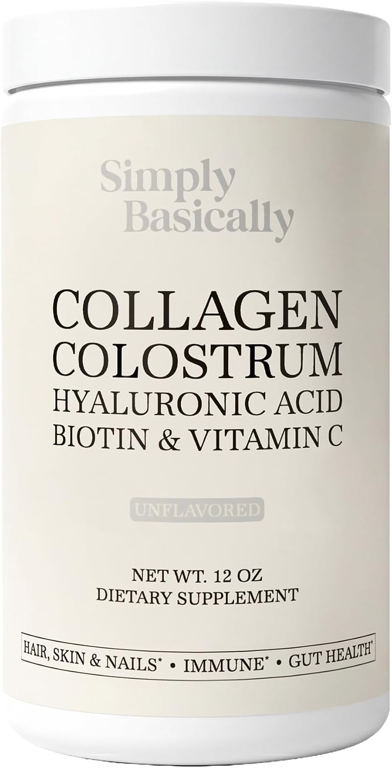 Simply Basically Bovine Colostrum Powder + Collagen Peptides - görsel 1