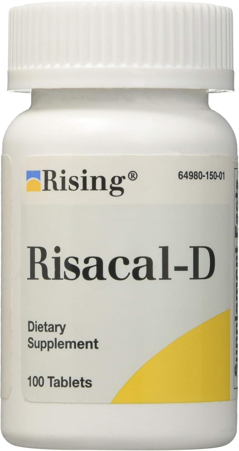 RISACAL-D Vitamin D3 Tablets - 100 Tablets - görsel 1