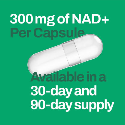 Vitasave NiaMax NAD+ Supplement – 300mg Niacinamide Riboside – High-Potency NAD+ Precursor – Vegan, Non-GMO, Gluten-free (30 Capsules)