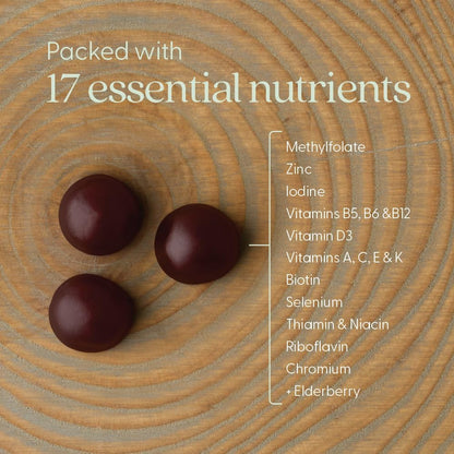New Chapter Women's Multivitamin Gummies - 59% Less Sugar, Berry-Citrus, 75 Gummies – Image 4