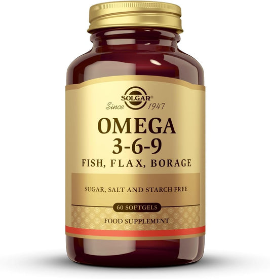 Solgar EFA 1300 mg Omega 3-6-9, 60 Soft Capsules