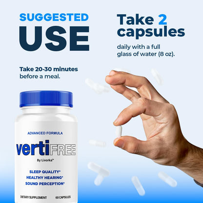 VertiFree Capsules – Original Food Supplement, 60 Capsules