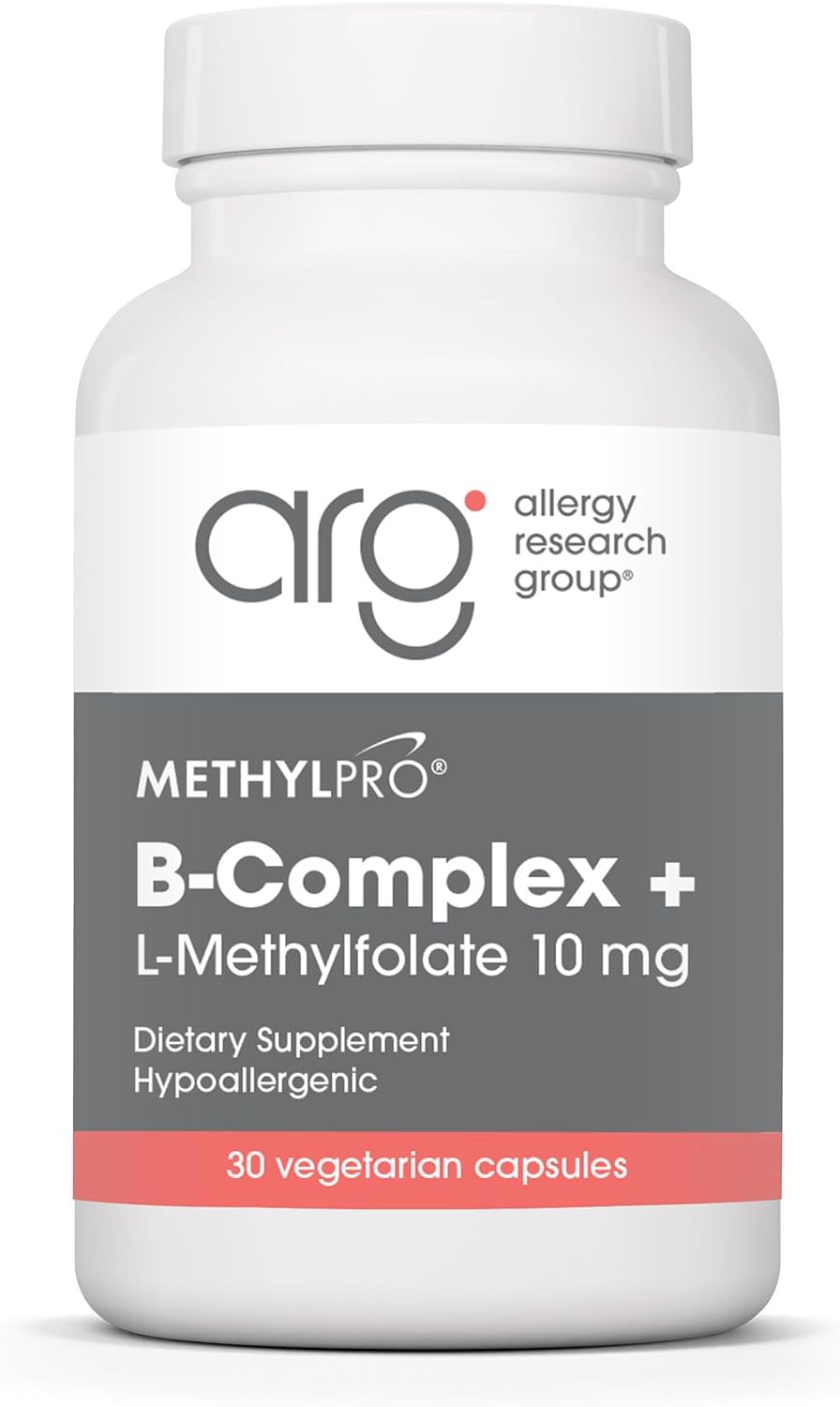 MethylPro B Complex + L-Methylfolate 10 mg - Bio-available Methylated Vitamin Blend - Supports Energy and Psychological Function - 30 Capsules - görsel 1